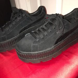 Fenty suede cleated creeper